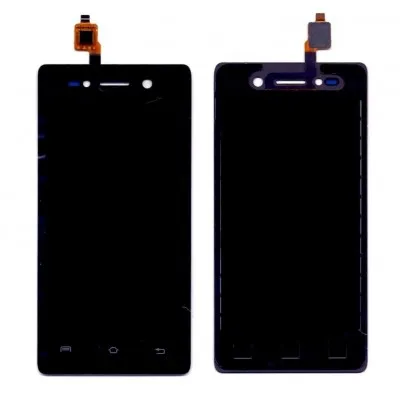 LCD with Touch Screen for Lava A52 - Black (display glass combo folder) by Sparestream