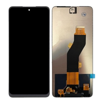 LCD with Touch Screen for Tecno Pop 8 Black by Sparestream