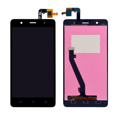 LCD with Touch Screen for Lenovo K8 Plus - Black (display glass combo folder) by Sparestream