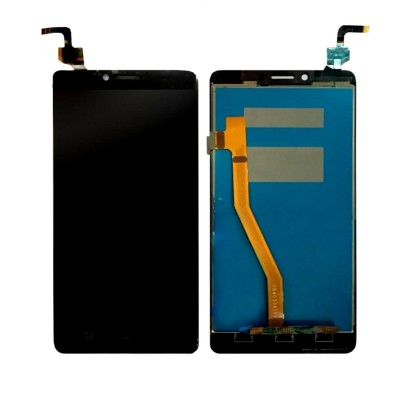 LCD with Touch Screen for Lenovo K6 Note K53a48 - Black (display glass combo folder) by Sparestream