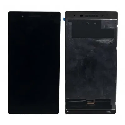 LCD with Touch Screen for Lenovo Tab 7 - Black (display glass combo folder) by Sparestream