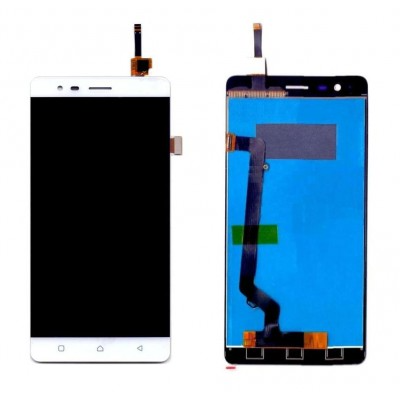 LCD with Touch Screen for Lenovo Vibe K5 Note - Silver (display glass combo folder) by Sparestream