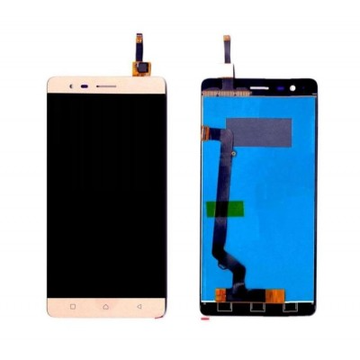 LCD with Touch Screen for Lenovo Vibe K5 Note - Gold (display glass combo folder) by Sparestream