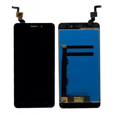 LCD with Touch Screen for Lenovo K6 Power - Black (display glass combo folder) by Sparestream