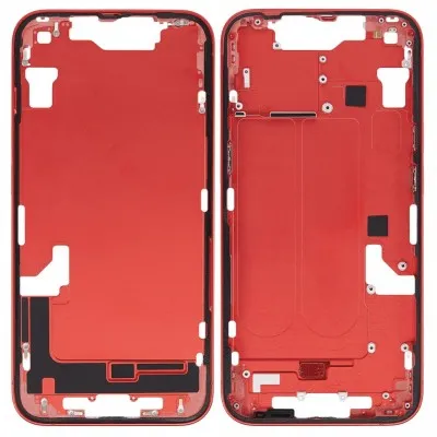 LCD Frame Middle Chassis for Apple iPhone 14 -Red By Sparestream