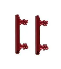 Volume Side Button Outer for Apple iPhone SE 2020 Red - Plastic Key by Sparestream