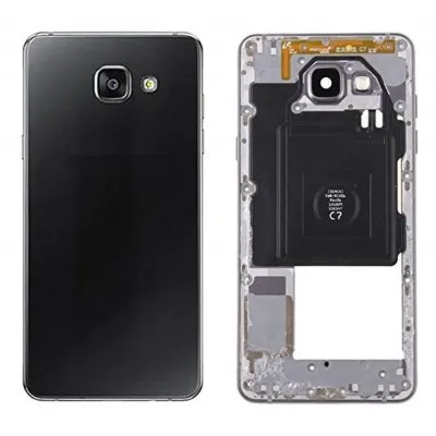 Full Body Housing for Samsung Galaxy A7 2016 - Black by Sparestream