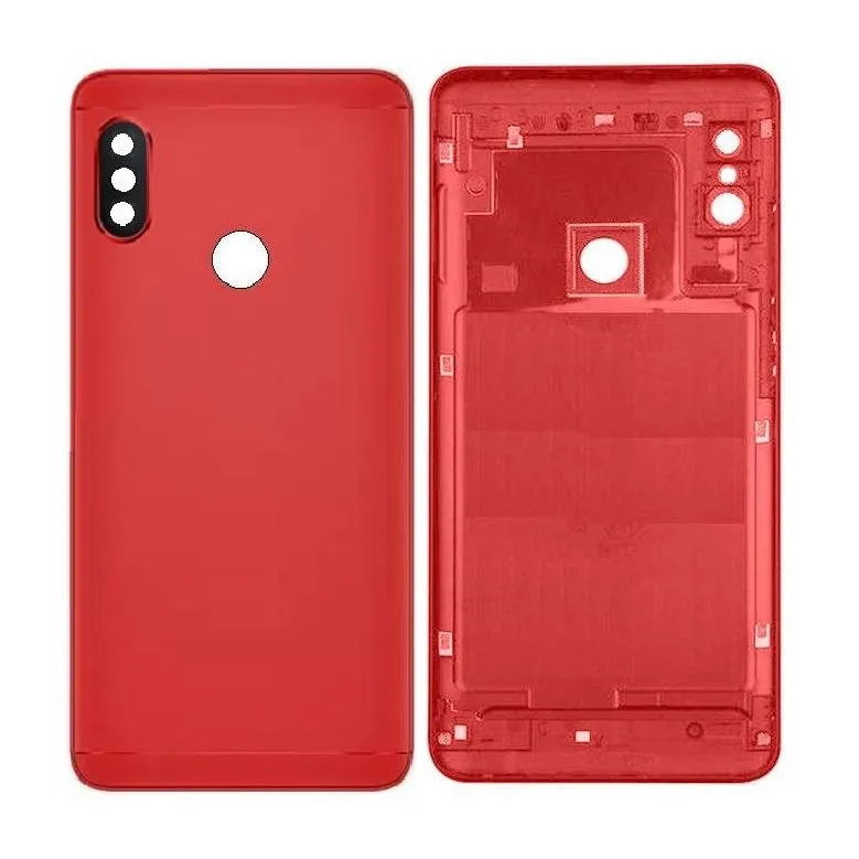 Back Panel Cover for Xiaomi Redmi Note 5 Pro - Red by Sparestream