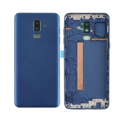 Back Panel Cover for Samsung Galaxy J8 2018 - Blue by Sparestream