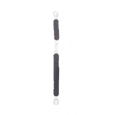 Volume Side Button Outer for Lenovo S60 Black - Plastic Key by Sparestream