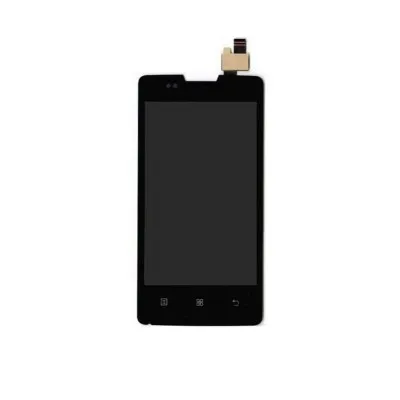 LCD with Touch Screen for Lenovo A600e - Black (display glass combo folder) by Sparestream