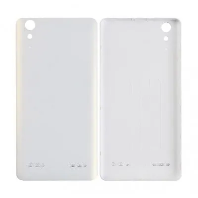 Back Panel Cover for Lenovo A6000 Plus - White by Sparestream