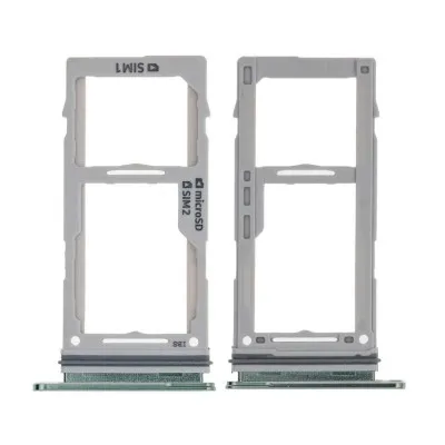 SIM Card Holder Tray for Samsung Galaxy S10 Plus - Green by Sparestream