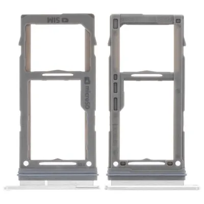 SIM Card Holder Tray for Samsung Galaxy S10 Plus - White by Sparestream