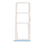 SIM Card Holder Tray for Oppo A35 - Blue by Sparestream