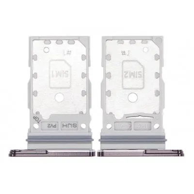 SIM Card Holder Tray for Samsung Galaxy S22 Ultra 5G - Black by Sparestream