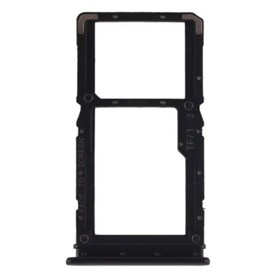 SIM Card Holder Tray for Xiaomi Redmi Note 7 Pro - Black by Sparestream