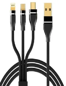 3 in 1 multi cable for Lenovo A370 by Sparestream