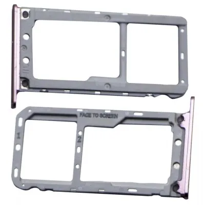 SIM Card Holder Tray for Xiaomi Redmi Note 5 Pro - Rose Gold by Sparestream