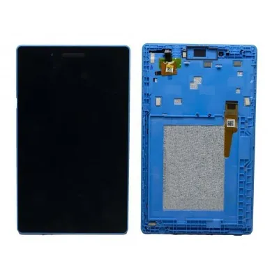 LCD with Touch Screen for Lenovo Tab3 7 - White (display glass combo folder) by Sparestream