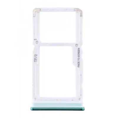 SIM Card Holder Tray for Xiaomi Redmi Note 8 Pro - Green by Sparestream