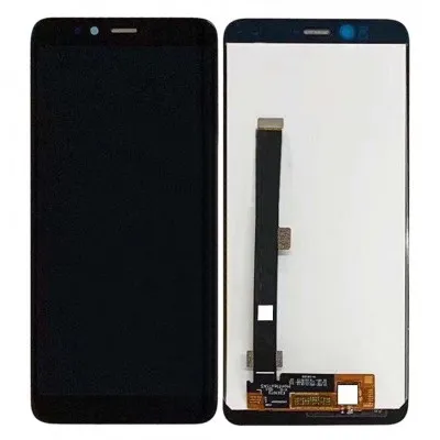 LCD with Touch Screen for Lenovo S5 - Silver (display glass combo folder) by Sparestream