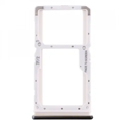 SIM Card Holder Tray for Xiaomi Redmi Note 8 Pro - Black by Sparestream