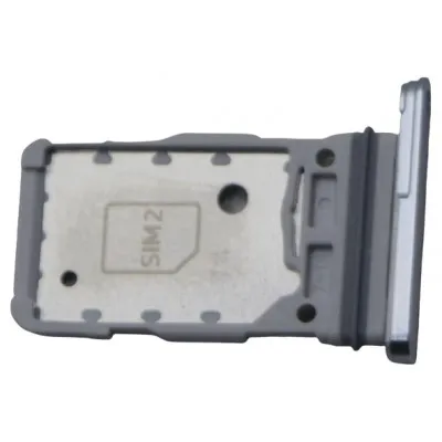 SIM Card Holder Tray for Samsung Galaxy S21 Ultra - Titanium by Sparestream