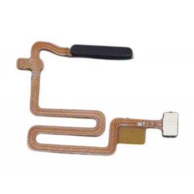 Fingerprint Sensor with Flex Cable for Realme 8s 5G Black By Sparestream