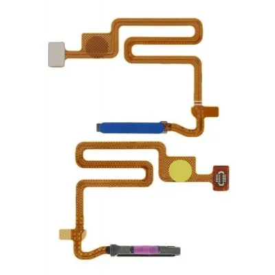 Fingerprint Sensor with Flex Cable for Realme 8 5G Blue By Sparestream