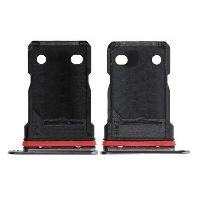 SIM Card Holder Tray for OnePlus 7T - Black By Sparestream