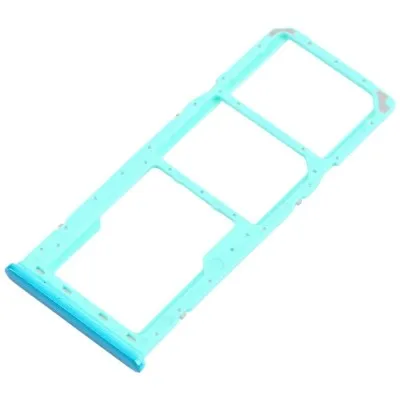 SIM Card Holder Tray for Samsung Galaxy M21 - Blue by Sparestream
