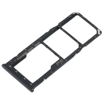 SIM Card Holder Tray for Samsung Galaxy M21 - Black by Sparestream