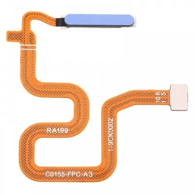 Fingerprint Sensor with Flex Cable for Realme 6 Blue By Sparestream