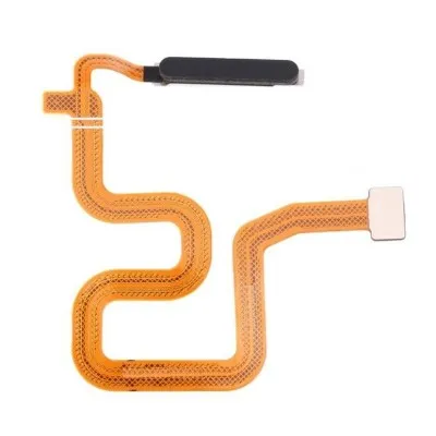 Fingerprint Sensor with Flex Cable for Realme 6 Black By Sparestream