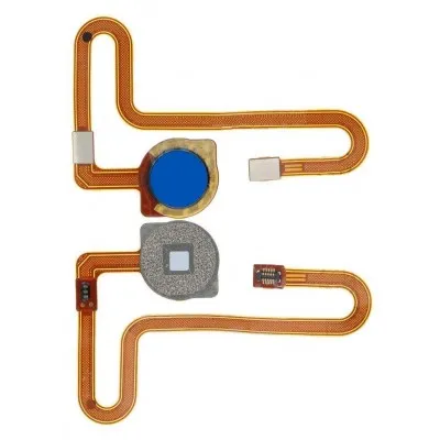 Fingerprint Sensor with Flex Cable for Xiaomi Redmi Note 8 Blue by Sparestream