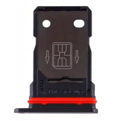 SIM Card Holder Tray for OnePlus 8 - Black By Sparestream