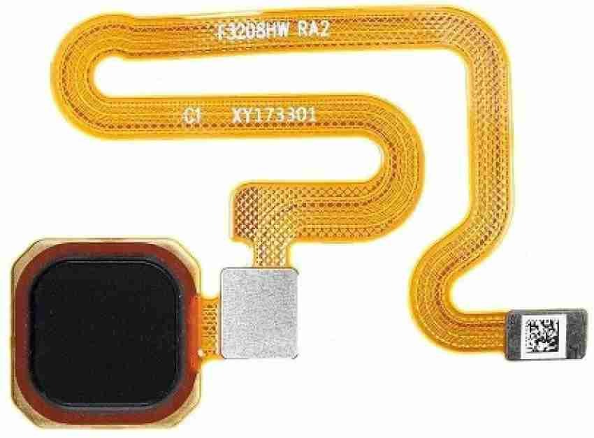 Fingerprint Sensor with Flex Cable for Vivo V17 Pro Black by Sparestream