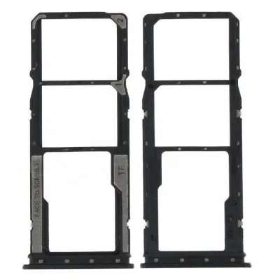 SIM Card Holder Tray for Xiaomi Redmi 9 Power - Black by Sparestream