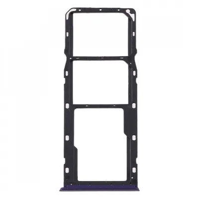 SIM Card Holder Tray for Realme 5s - Purple By Sparestream