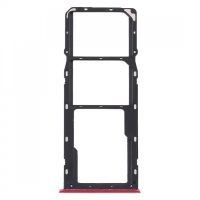 SIM Card Holder Tray for Realme 5s - Red By Sparestream