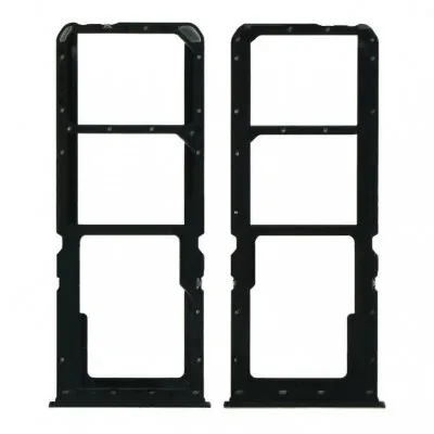 SIM Card Holder Tray for Oppo A5 2020 - Black by Sparestream
