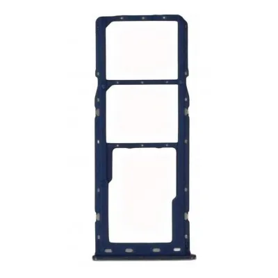 SIM Card Holder Tray for Realme 5 - Blue By Sparestream