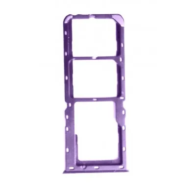 SIM Card Holder Tray for Realme 5 - Purple By Sparestream