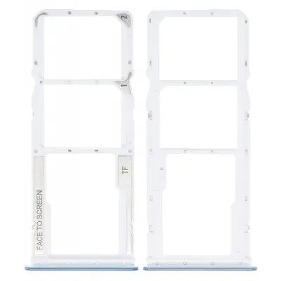 SIM Card Holder Tray for Xiaomi Redmi Note 10S - Blue by Sparestream