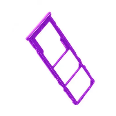 SIM Card Holder Tray for Realme 3 Pro - Purple By Sparestream
