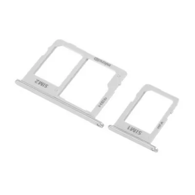 SIM Card Holder Tray for Samsung Galaxy J6 - White by Sparestream