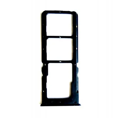 SIM Card Holder Tray for Realme 3 - Black By Sparestream