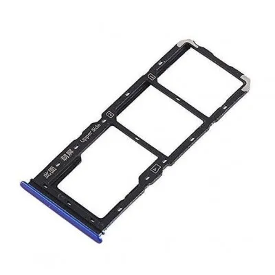 SIM Card Holder Tray for Vivo Y91 Mediatek - Blue by Sparestream