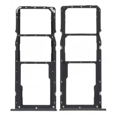 SIM Card Holder Tray for Realme C35 - Black By Sparestream